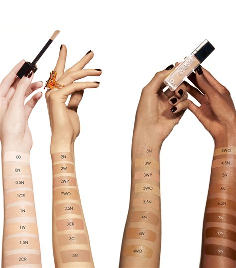 dior forever skin correct concealer swatches|dior forever concealer shade finder.